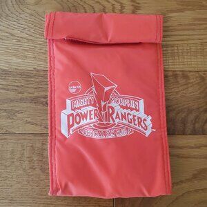 Vintage Mighty Morphin Power Rangers official fan club Power Lunch Insulated Bag